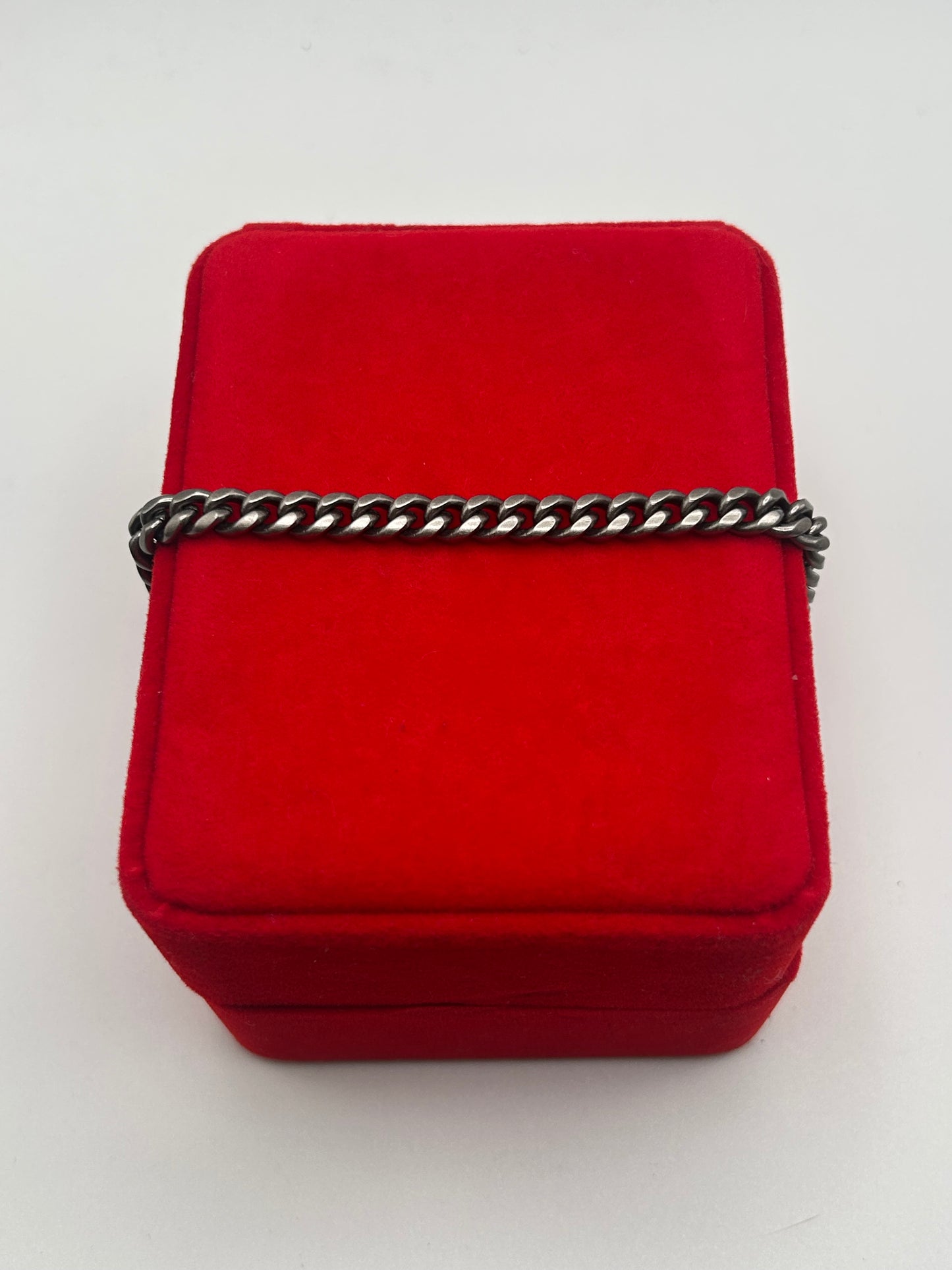 316L Stainless Steel Discrete Cuban Link Bracelet - 6mm