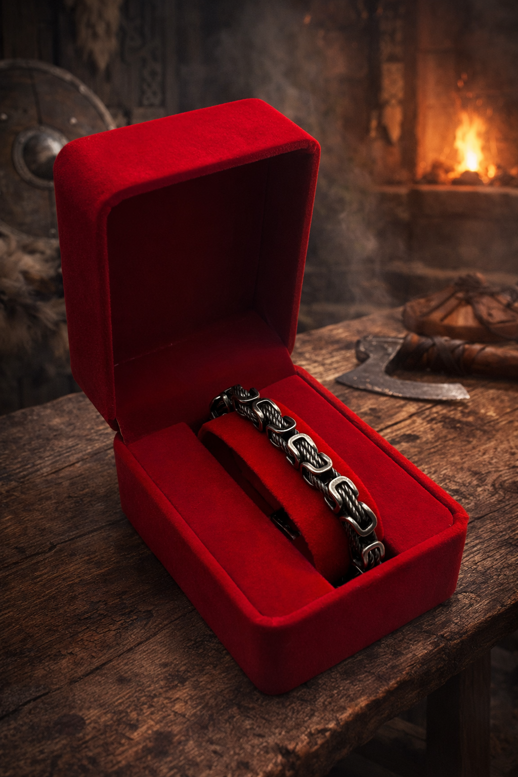 316L Stainless Steel Titan Link Bracelet - 8mm