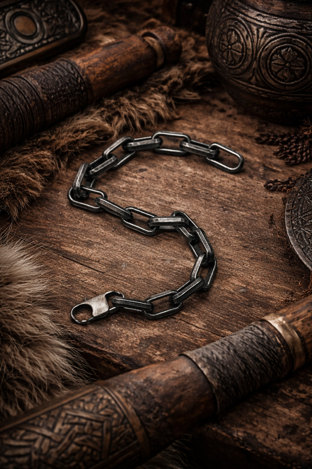 316L Stainless Steel Heavyweight Paper Clip Bracelet - 9.2mm