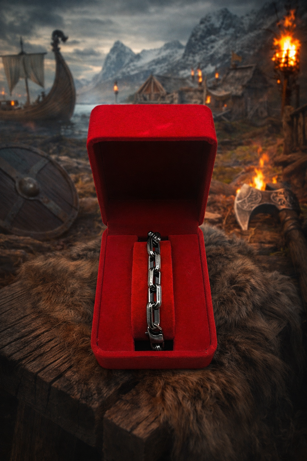 316L Stainless Steel Heavyweight Paper Clip Bracelet - 9.2mm