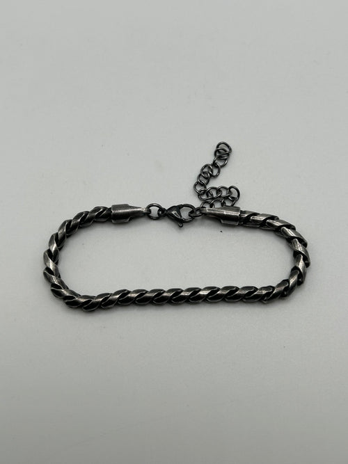 316L Stainless Steel Adjustable Imperial Link Bracelet - 4.6mm