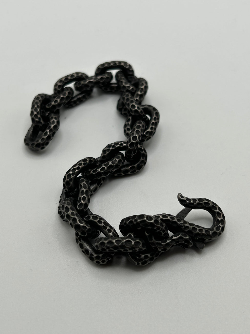 316L Stainless Steel Snake Bite Link Bracelet -13mm