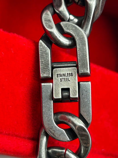 316L Stainless Steel Heavyweight Cuban Link Bracelet - 12MM