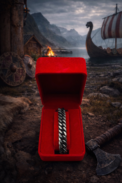 316L Stainless Steel Heavyweight Cuban Link Bracelet - 12MM