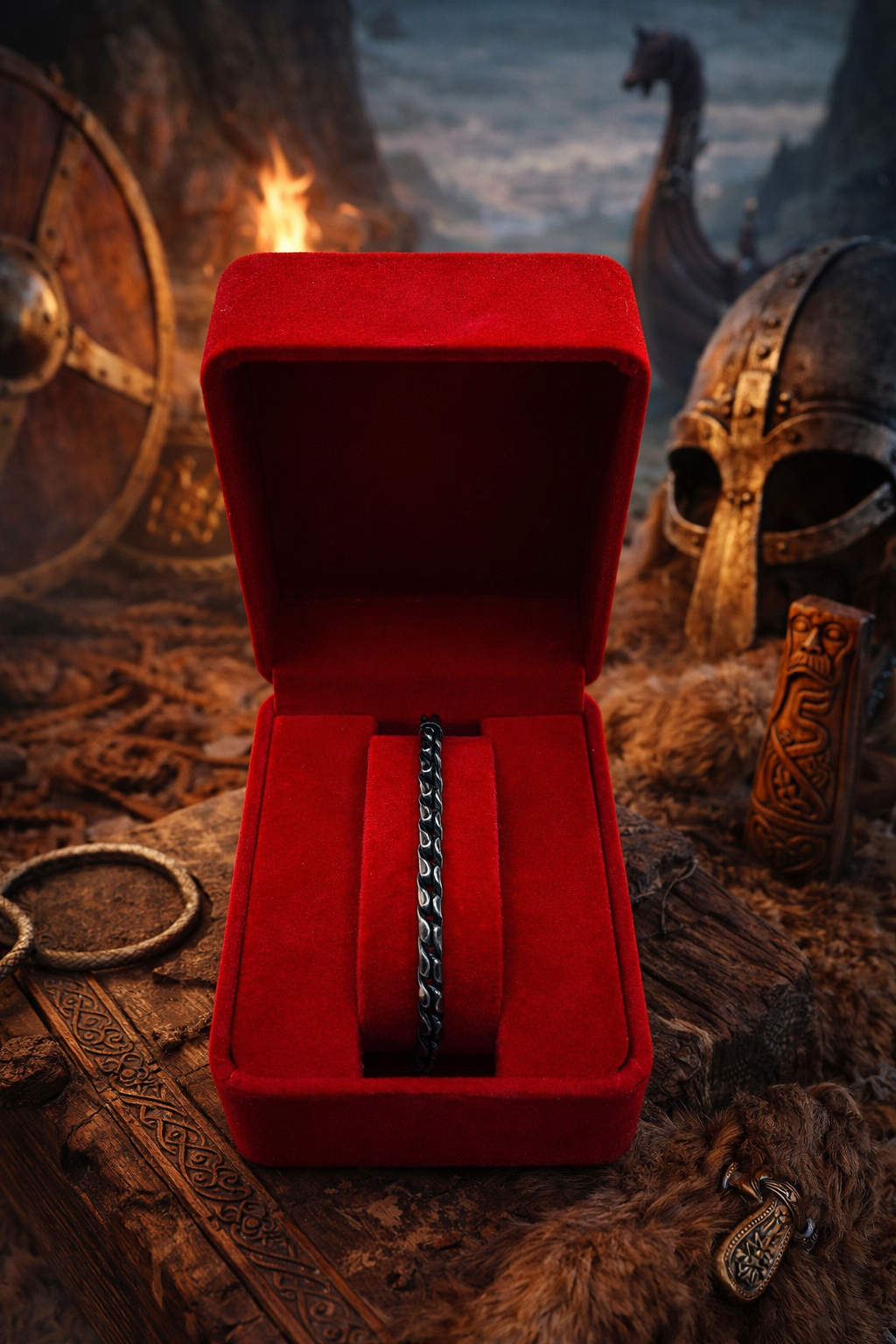 316L Stainless Steel Adjustable Imperial Link Bracelet - 4.6mm