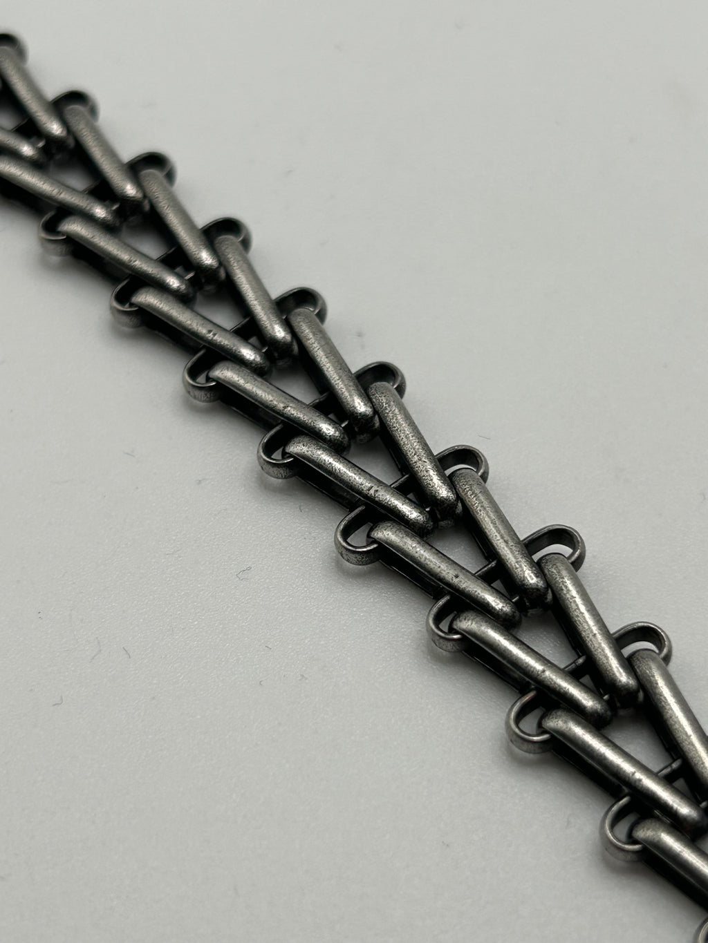 316L Stainless Steel Spine Link Bracelet - 13mm