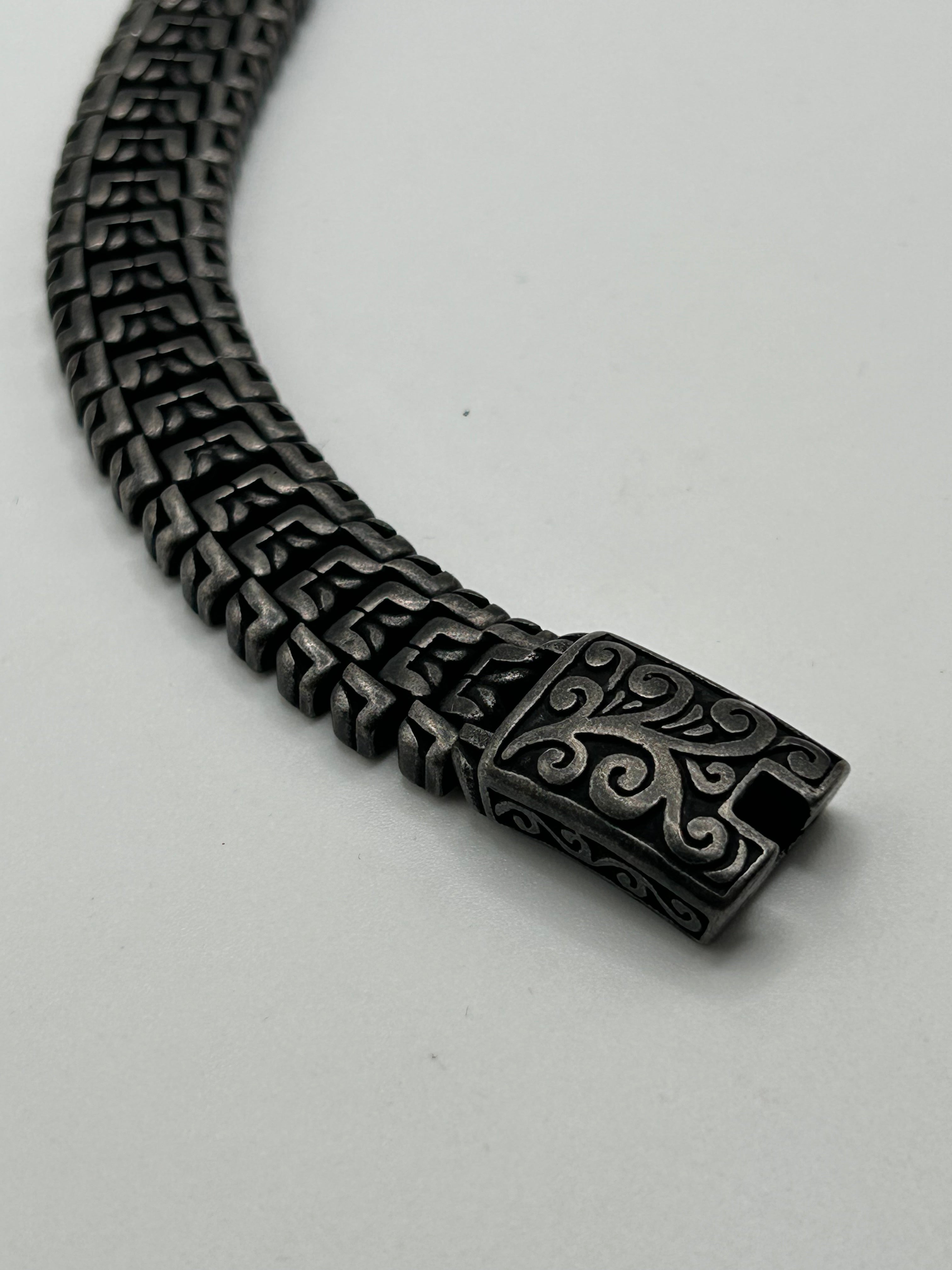 316L Stainless Steel Heritage Link Bracelet - 16mm