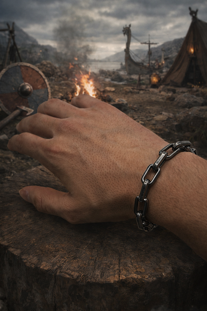 316L Stainless Steel Heavyweight Paper Clip Bracelet - 9.2mm