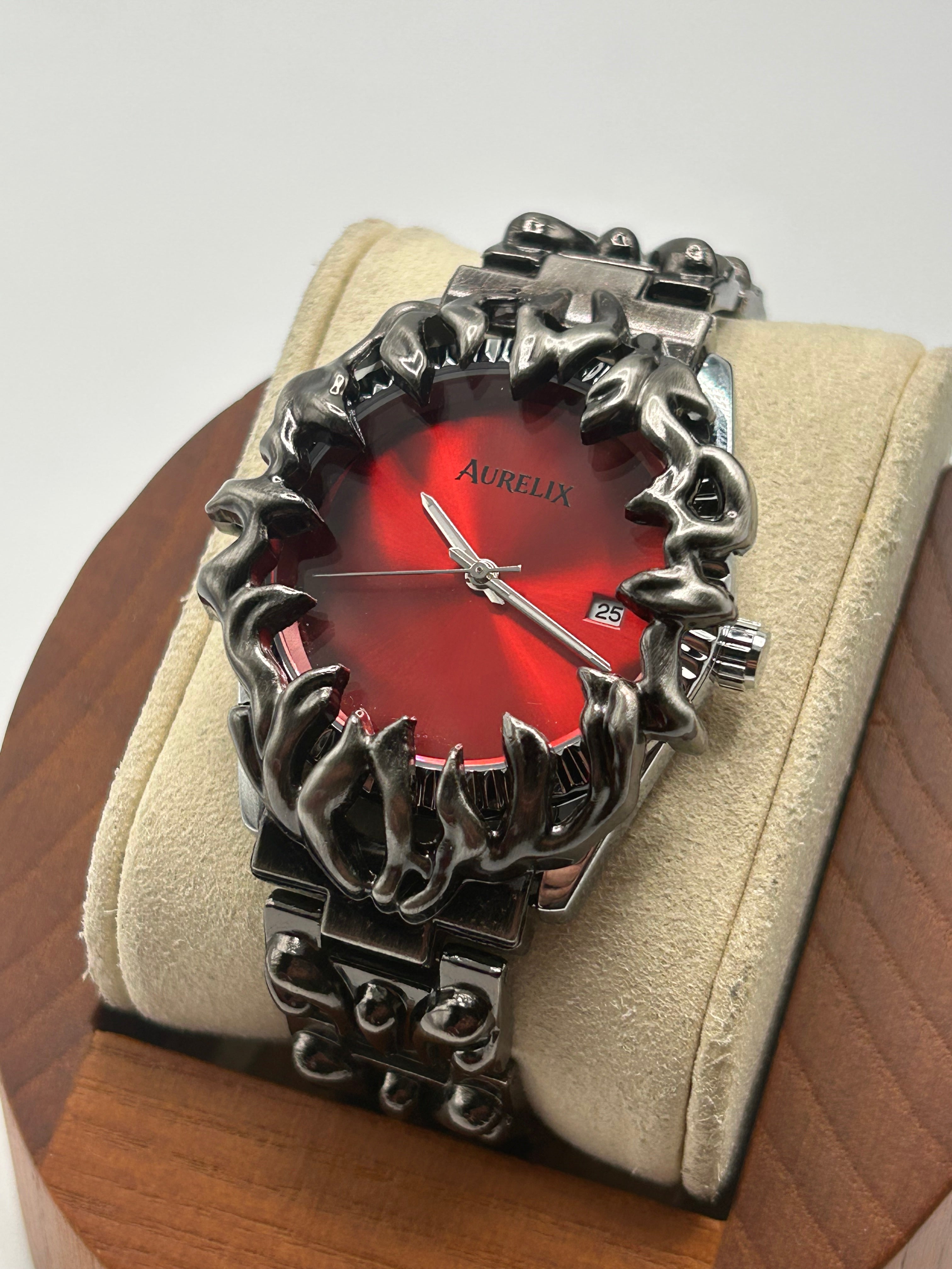 Aurelix Steel Core Series 40mm - Stainless Steel Quartz Watch