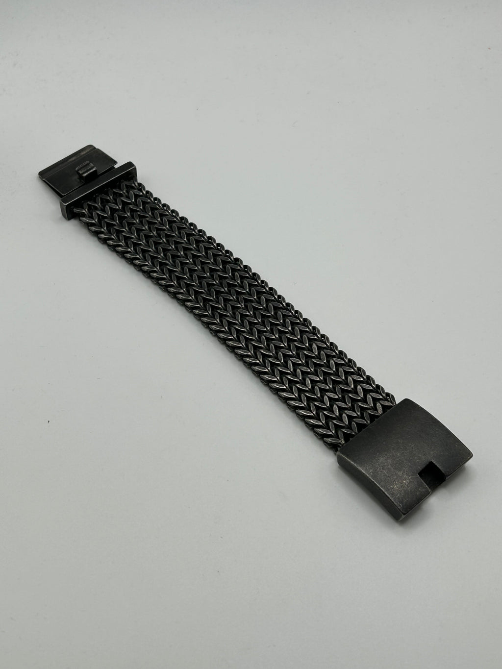 316L Stainless Steel Monster Chainmail Link Bracelet 30mm - 100+ Gram Reserve