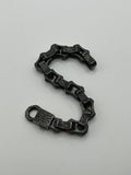 316L Stainless Steel Engraved Bar Link Bracelet - 13mm