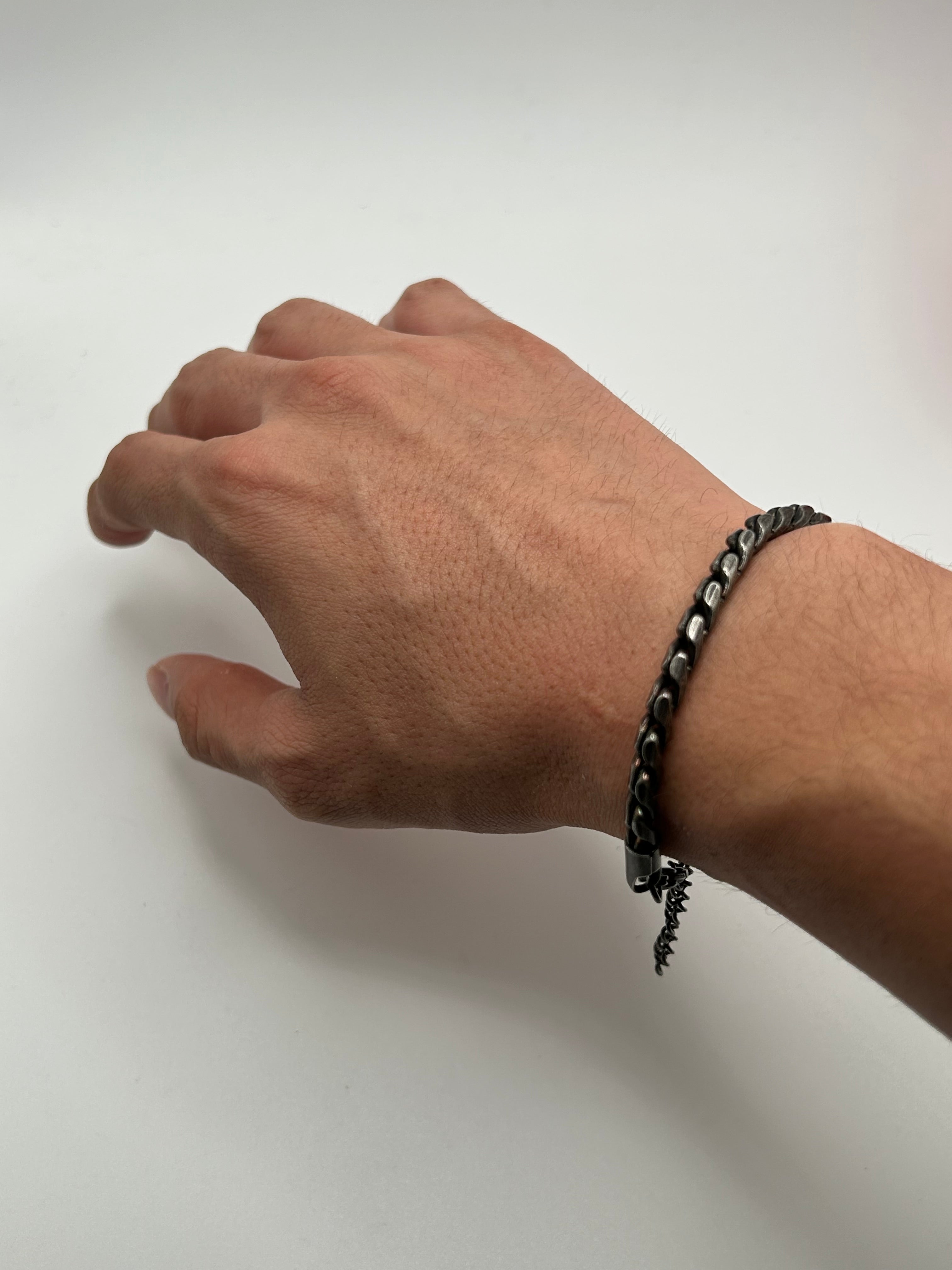 316L Stainless Steel Adjustable Imperial Link Bracelet - 4.6mm