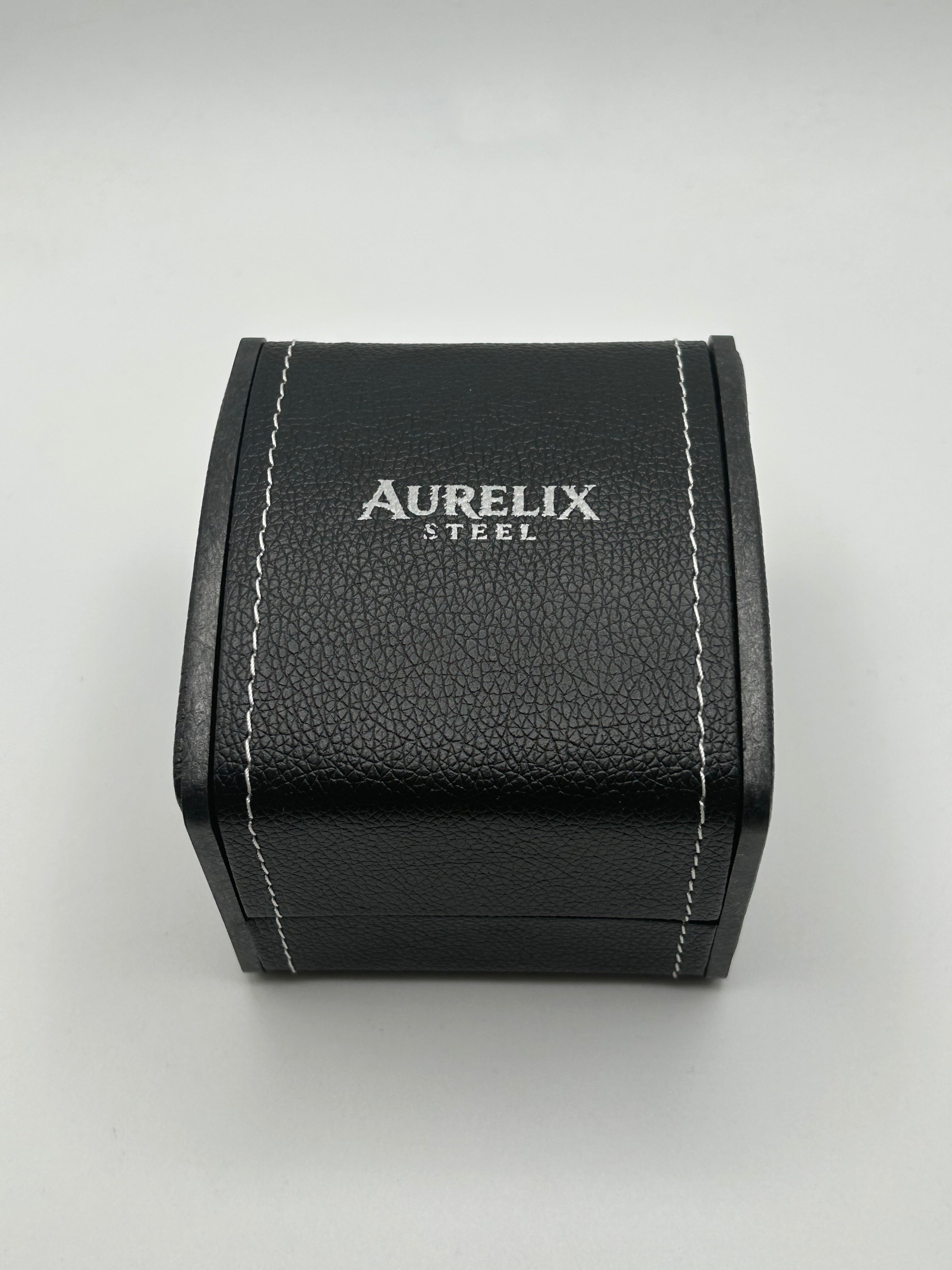 Aurelix Steel Core Series 40mm - Stainless Steel Quartz Watch