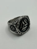 316L Stainless Steel Valknut Ring - Relic Series