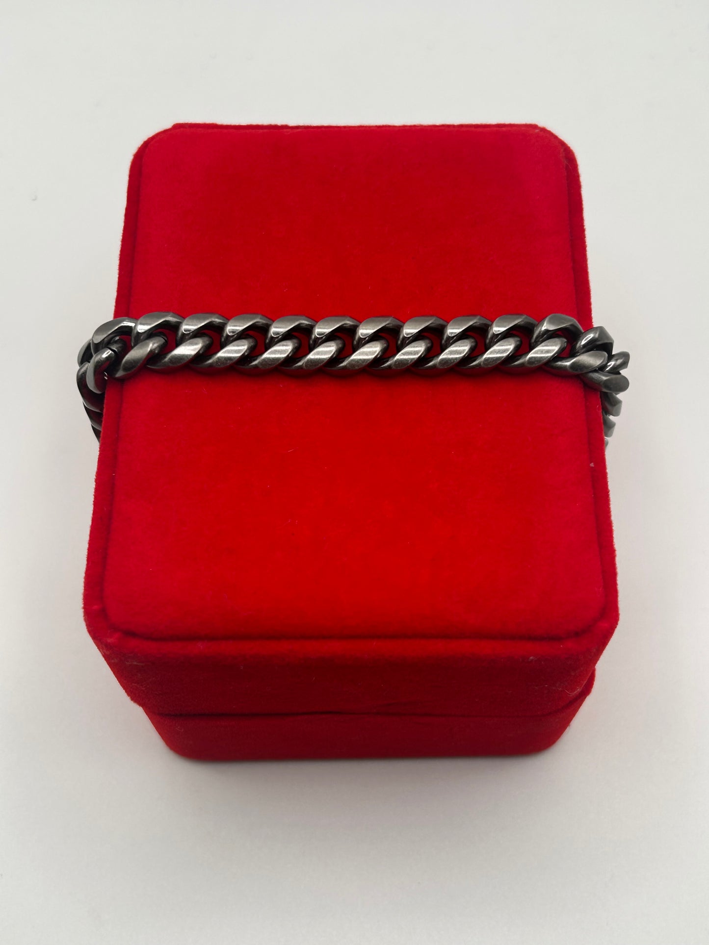 316L Stainless Steel Cuban Link Bracelet - 10mm