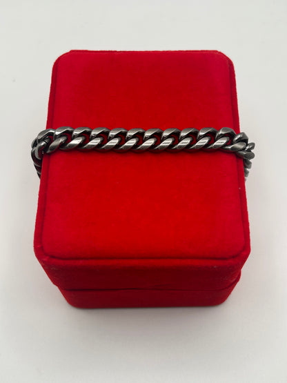 316L Stainless Steel Cuban Link Bracelet - 10mm
