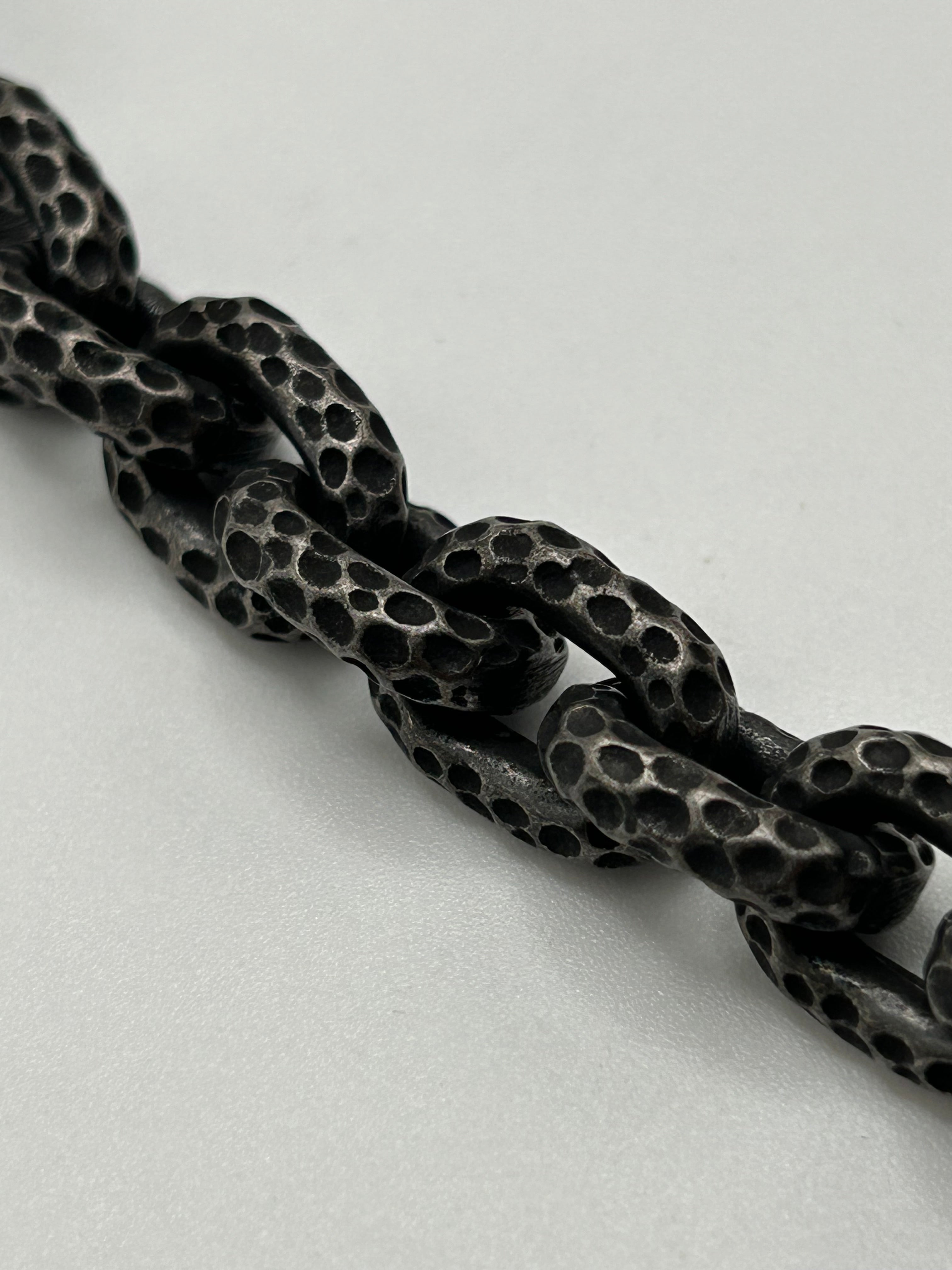 316L Stainless Steel Snake Bite Link Bracelet -13mm