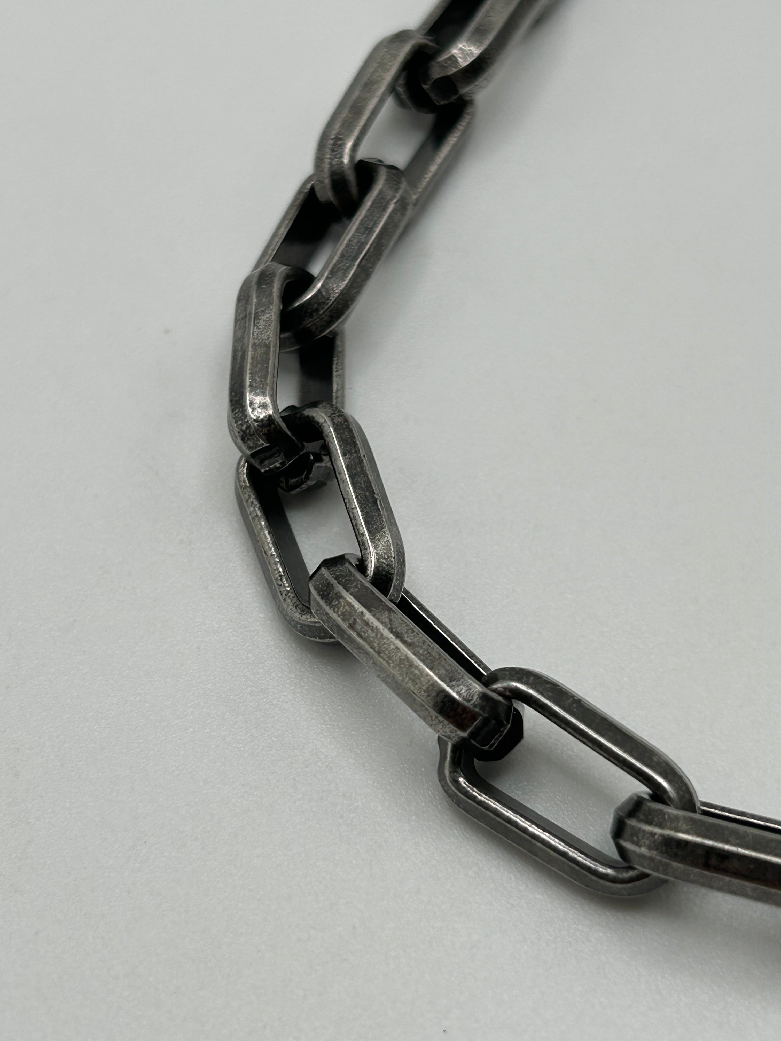 316L Stainless Steel Heavyweight Paper Clip Bracelet - 9.2mm