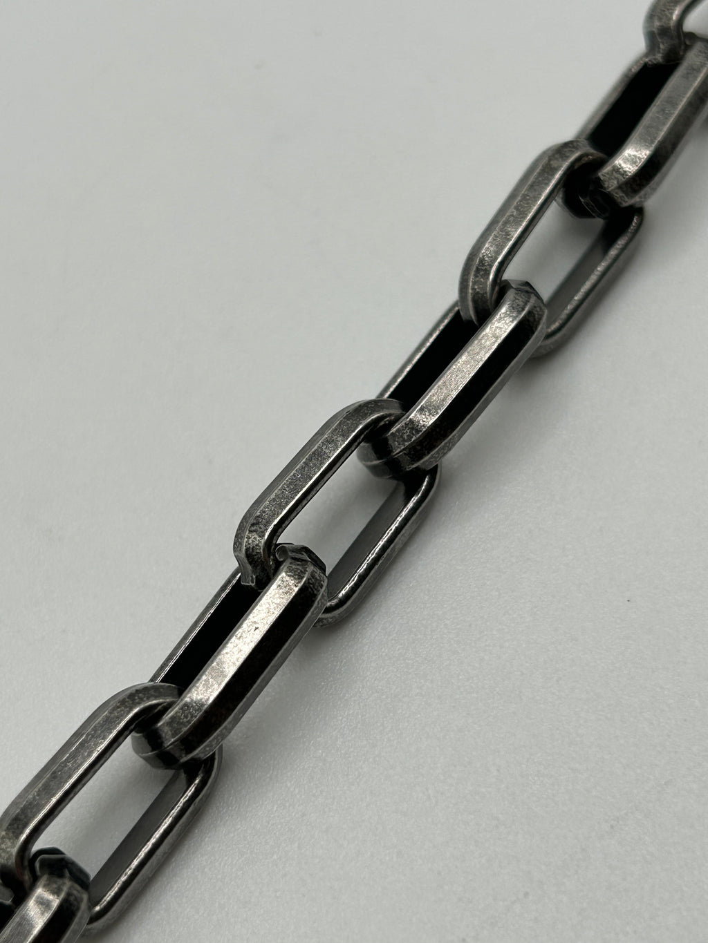 316L Stainless Steel Heavyweight Paper Clip Bracelet - 9.2mm