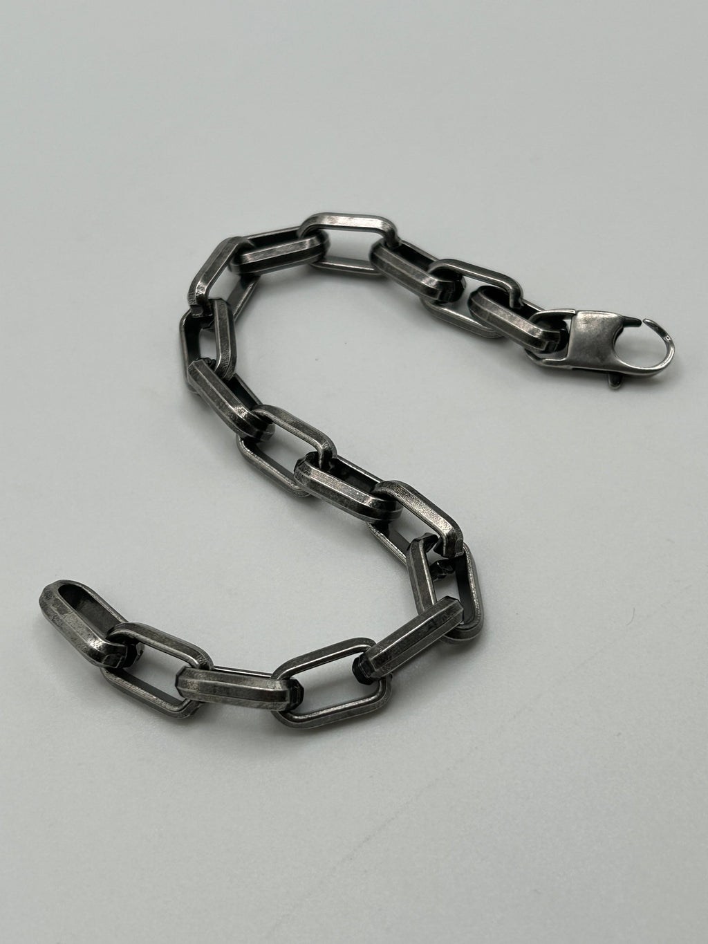 316L Stainless Steel Heavyweight Paper Clip Bracelet - 9.2mm