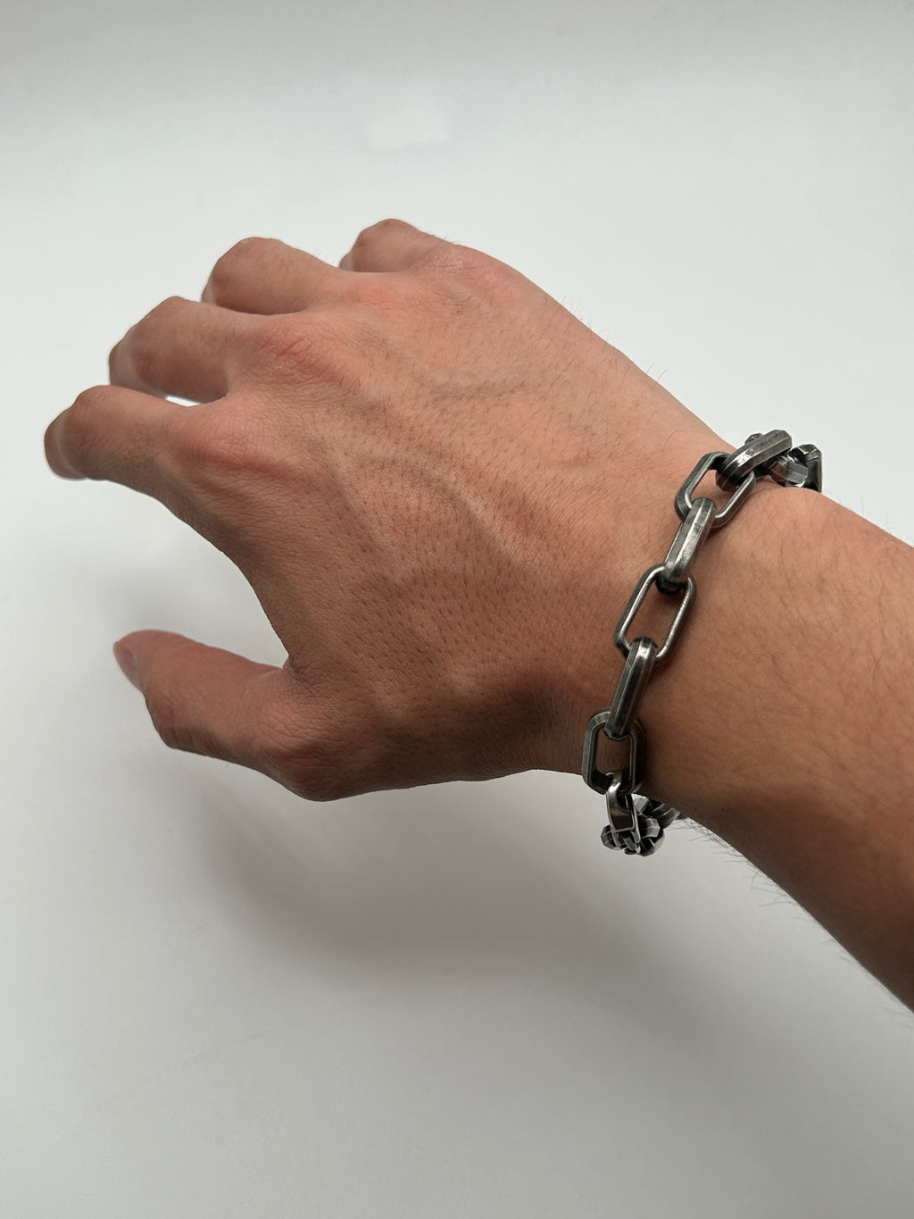 316L Stainless Steel Heavyweight Paper Clip Bracelet - 9.2mm