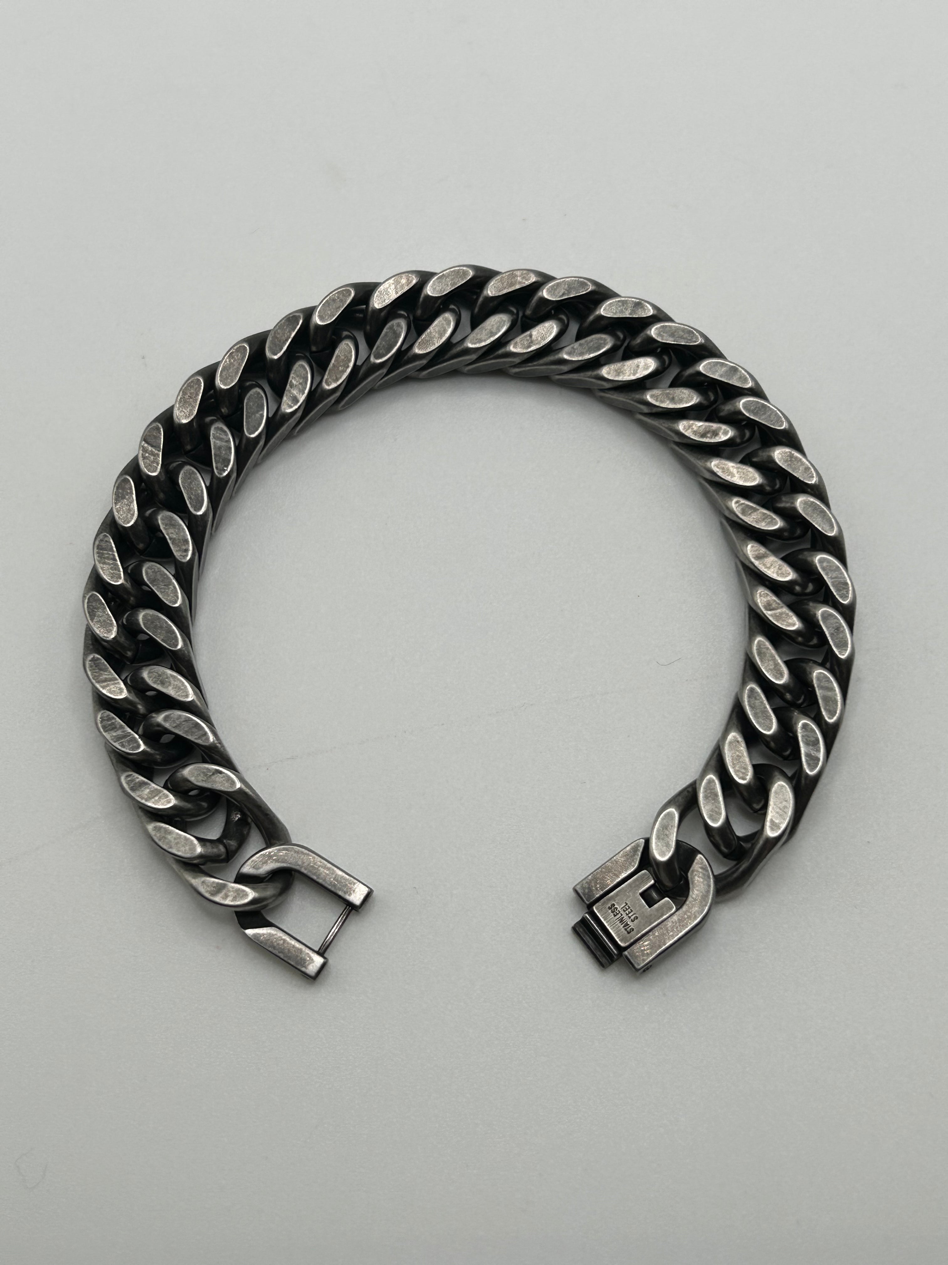 316L Stainless Steel Heavyweight Cuban Link Bracelet - 12MM
