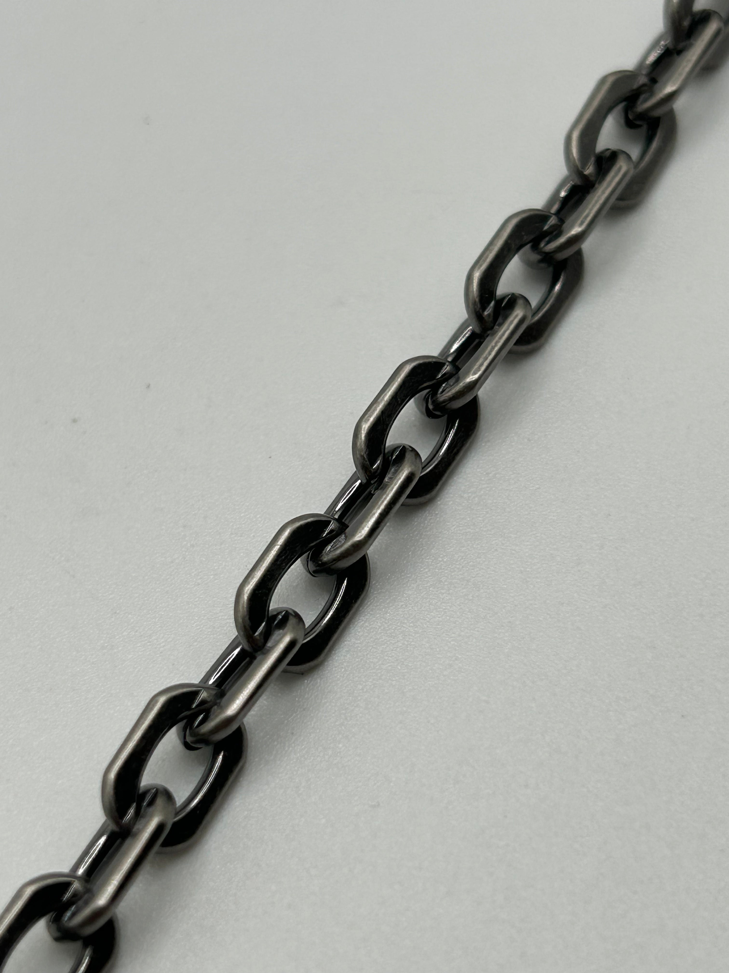 316L Stainless Steel Oval Link Bracelet - 6.5mm