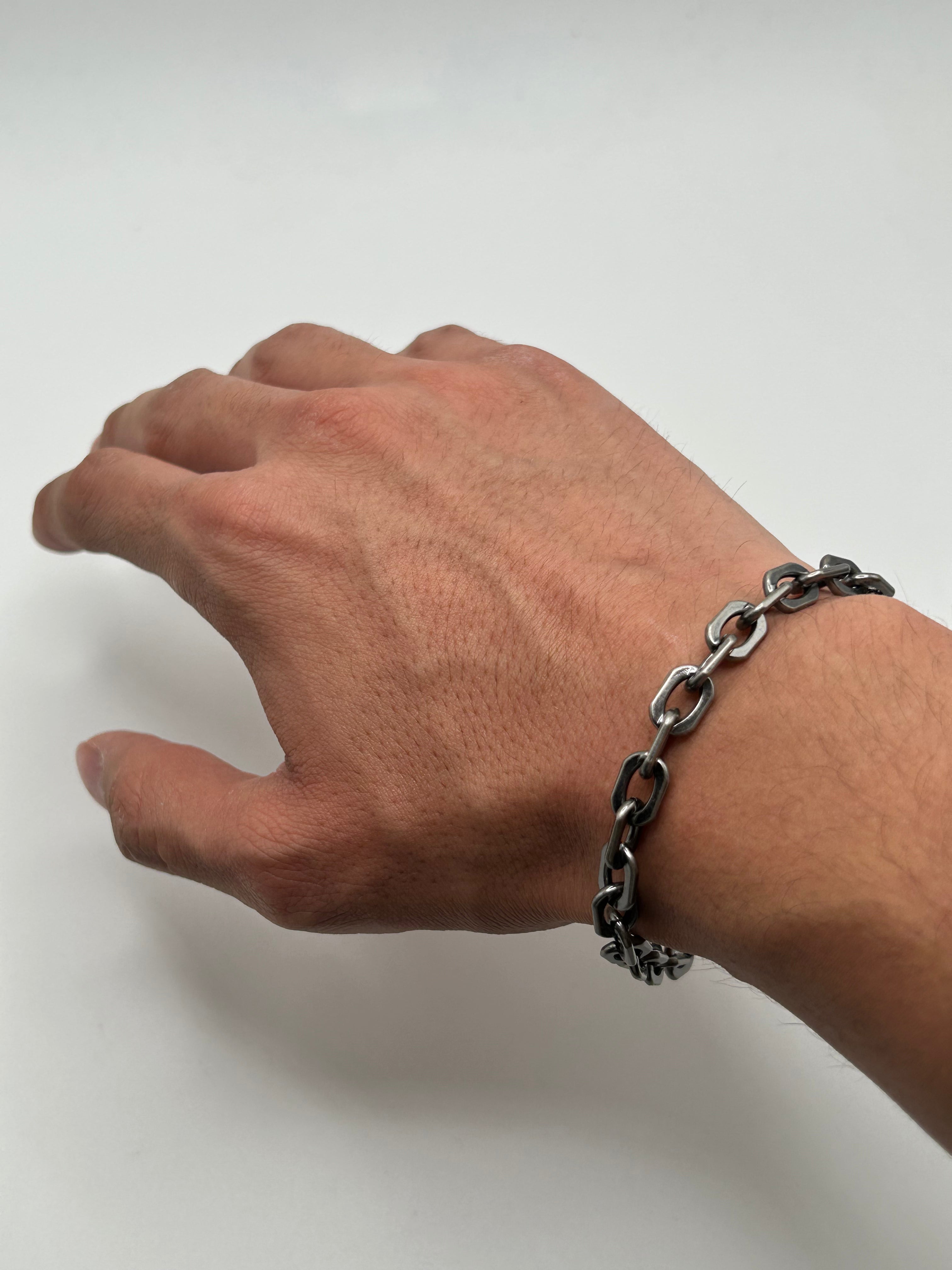 316L Stainless Steel Oval Link Bracelet - 6.5mm