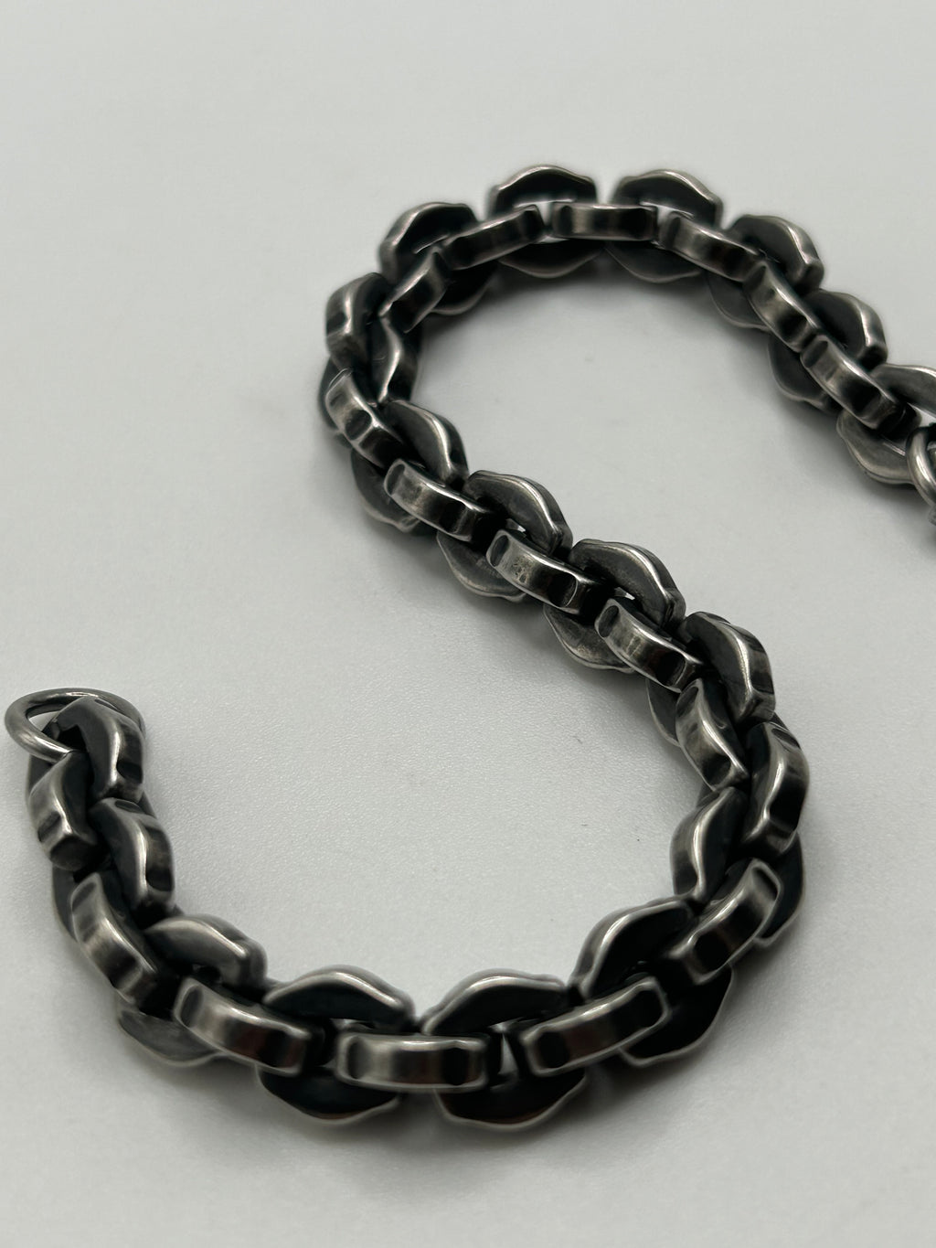 316L Stainless Steel Ironbound Link Bracelet - 8.7mm
