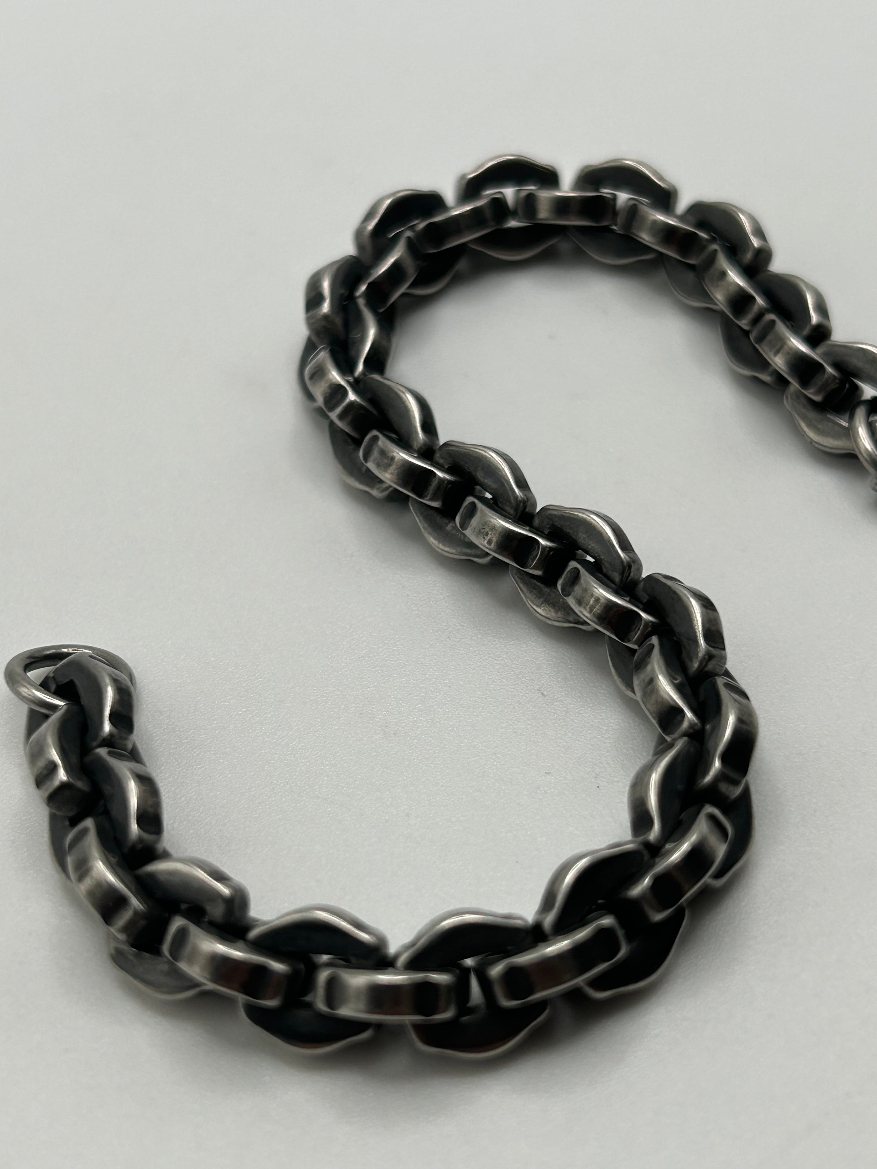 316L Stainless Steel Ironbound Link Bracelet - 8.7mm