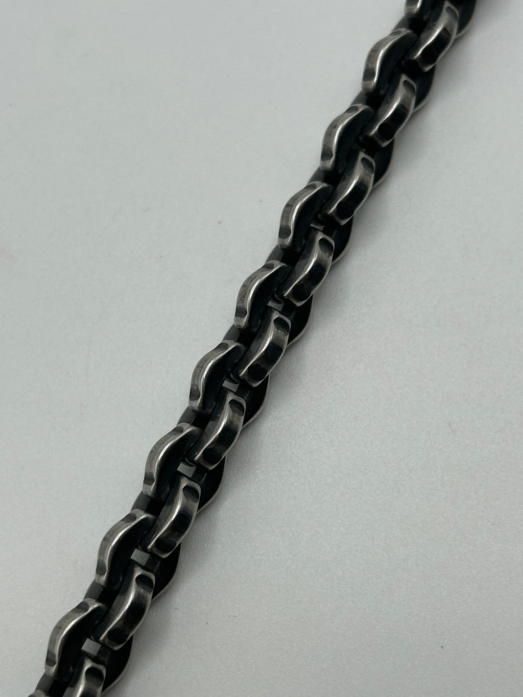 316L Stainless Steel Ironbound Link Bracelet - 8.7mm