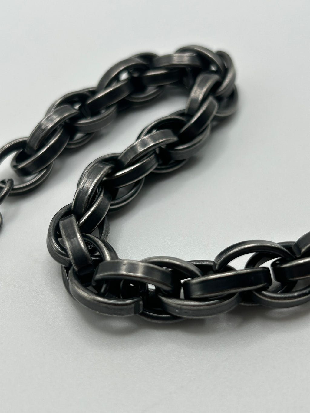 316L Stainless Steel Stacked Link Bracelet - 11mm