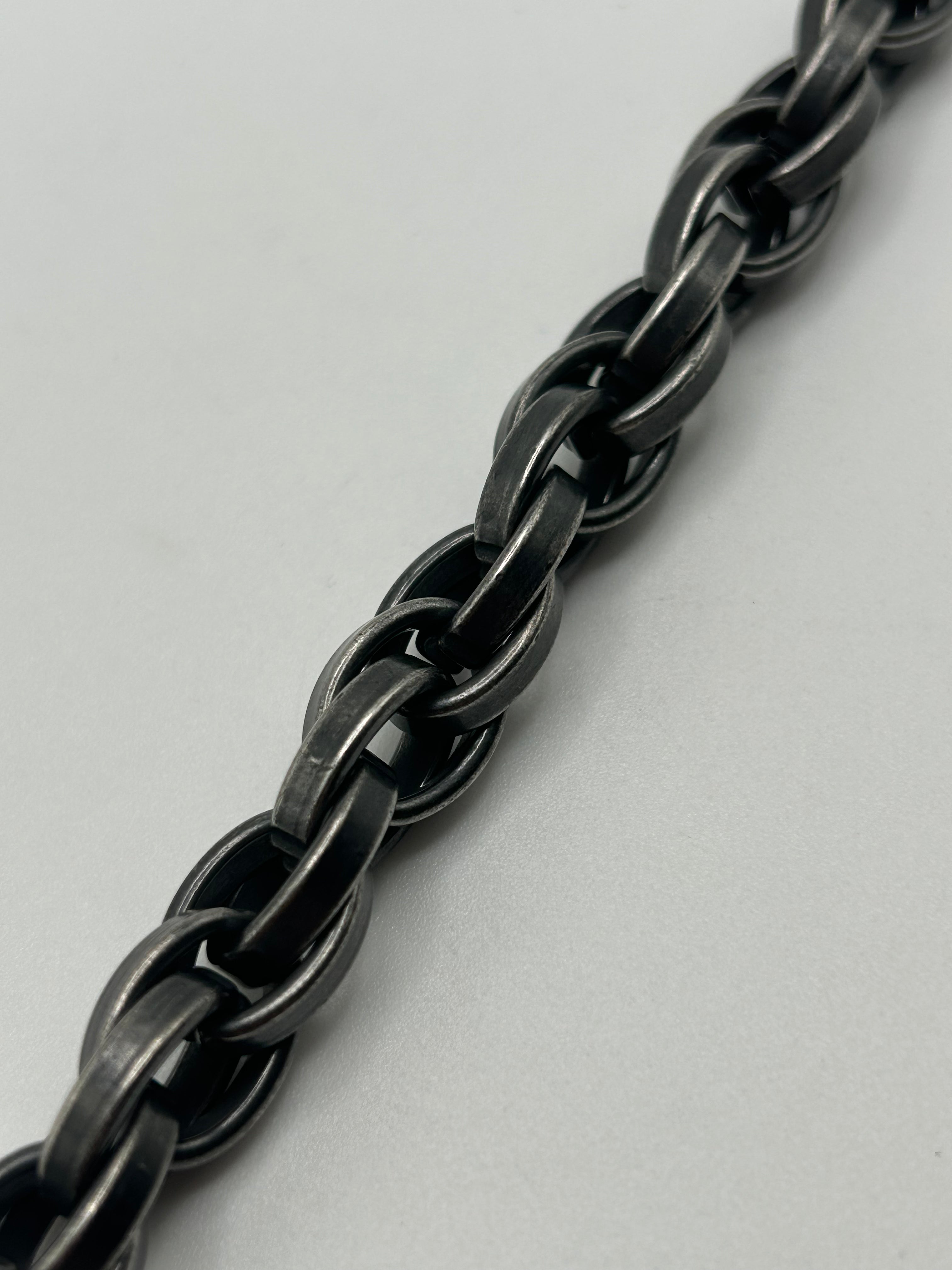 316L Stainless Steel Stacked Link Bracelet - 11mm