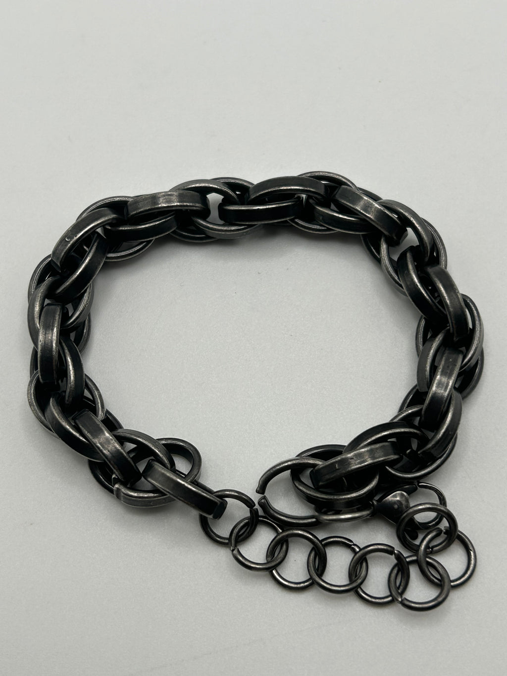 316L Stainless Steel Stacked Link Bracelet - 11mm