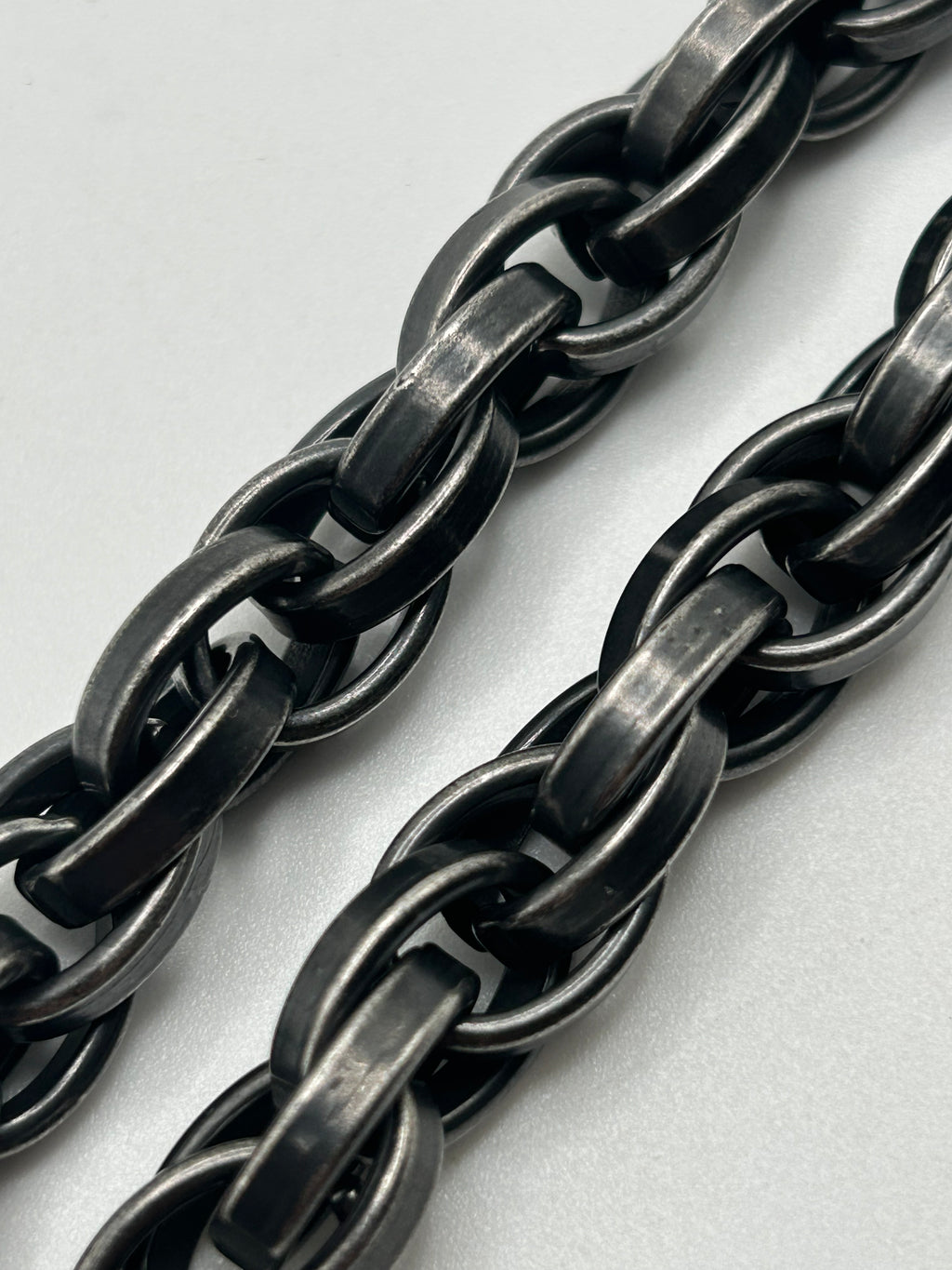 316L Stainless Steel Stacked Link Bracelet - 11mm