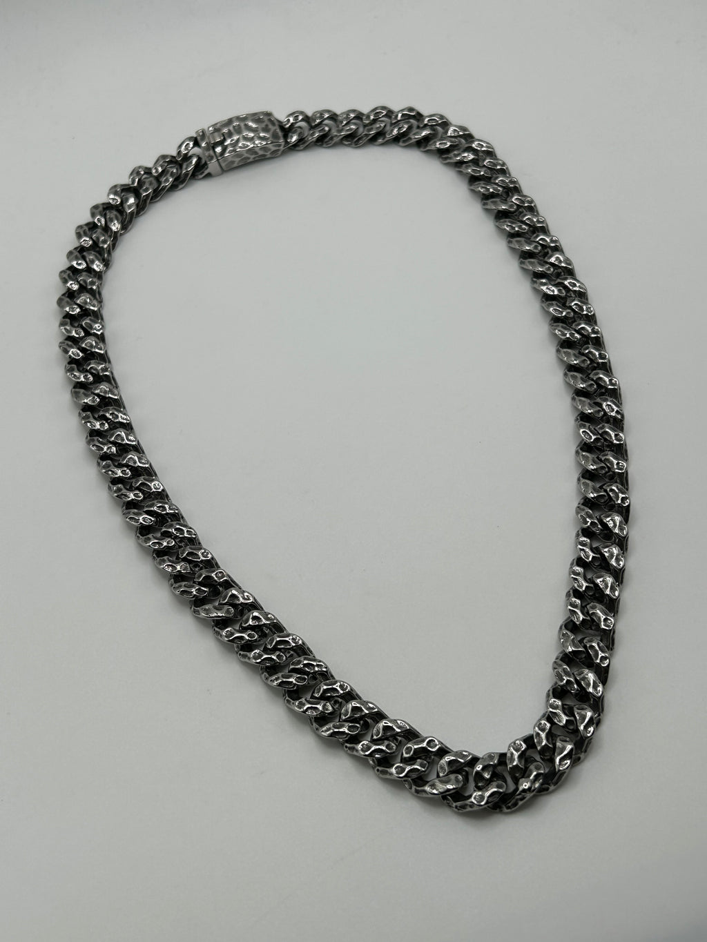 316L Stainless Steel Rugged Cuban Link Chain 13mm - 100+ Gram Reserve