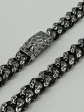 316L Stainless Steel Rugged Cuban Link Chain 13mm - 100+ Gram Reserve