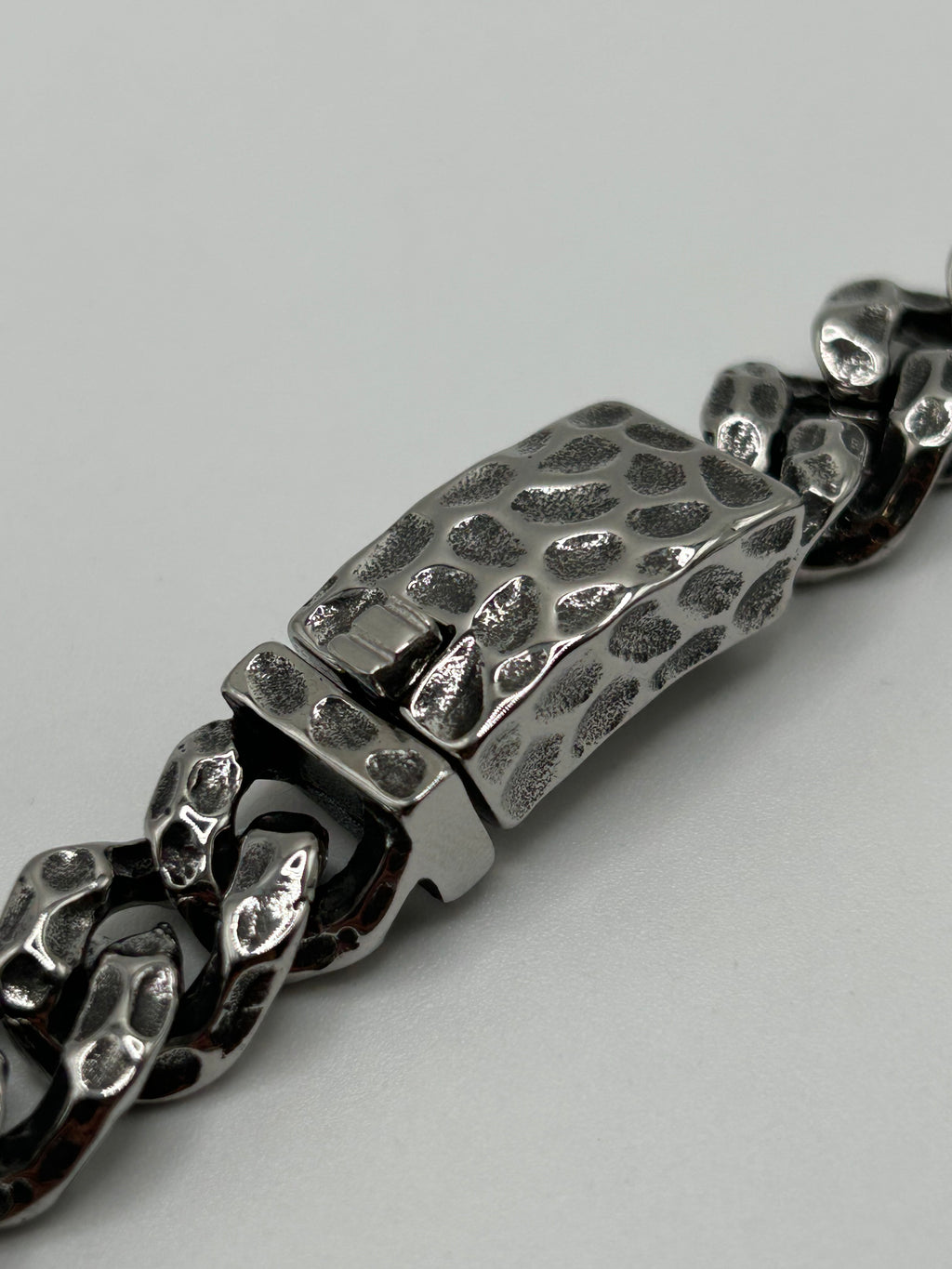 316L Stainless Steel Rugged Cuban Link Chain 13mm - 100+ Gram Reserve