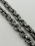 316L Stainless Steel Molten Link Chain 13mm - 200+ Gram Reserve