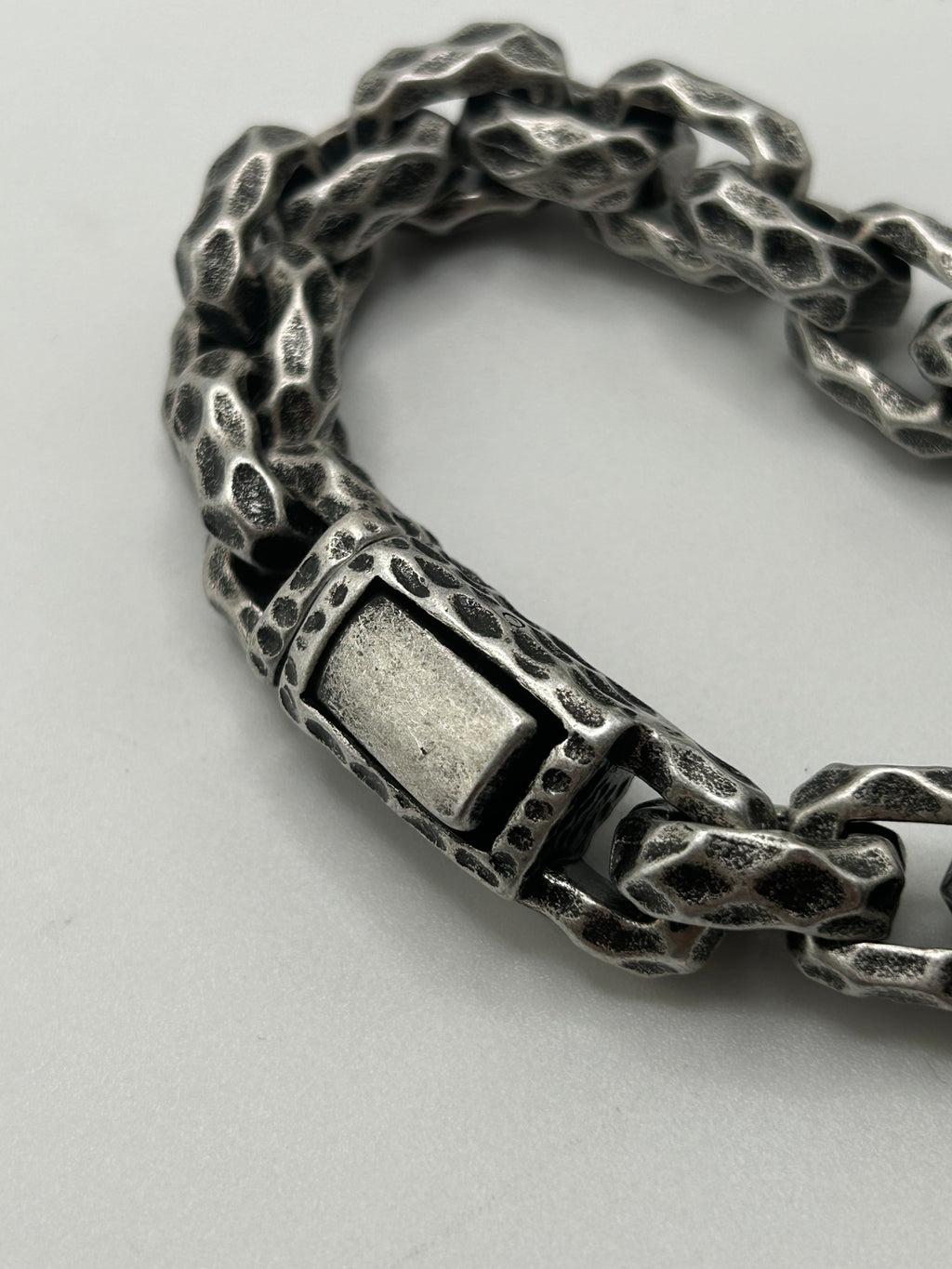 316L Stainless Steel Molten Link Chain 13mm - 200+ Gram Reserve