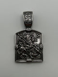 316L Stainless Steel Saint George Pendant - Relic Series