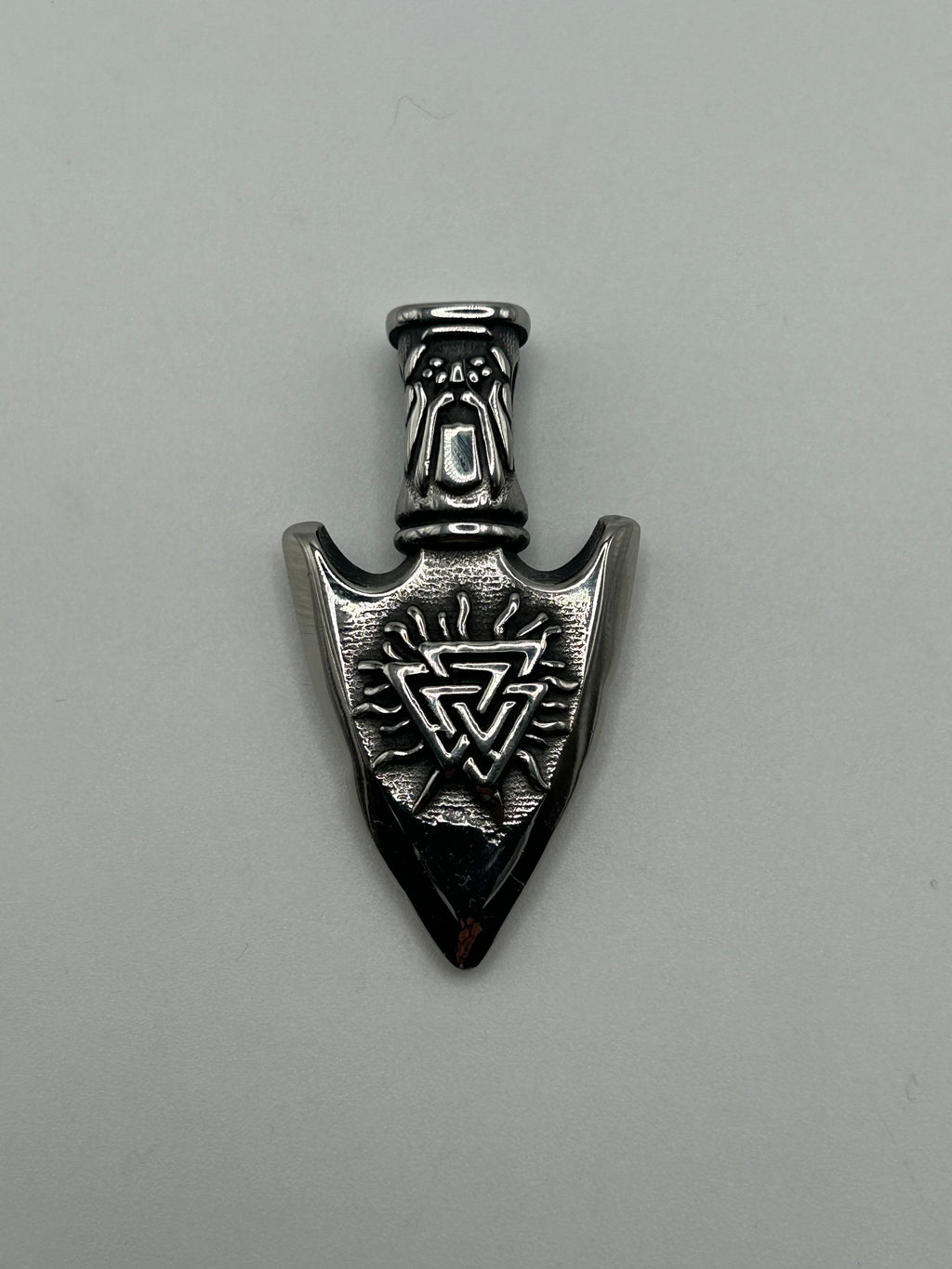 316L Stainless Steel Valknut Pendant - Relic Series