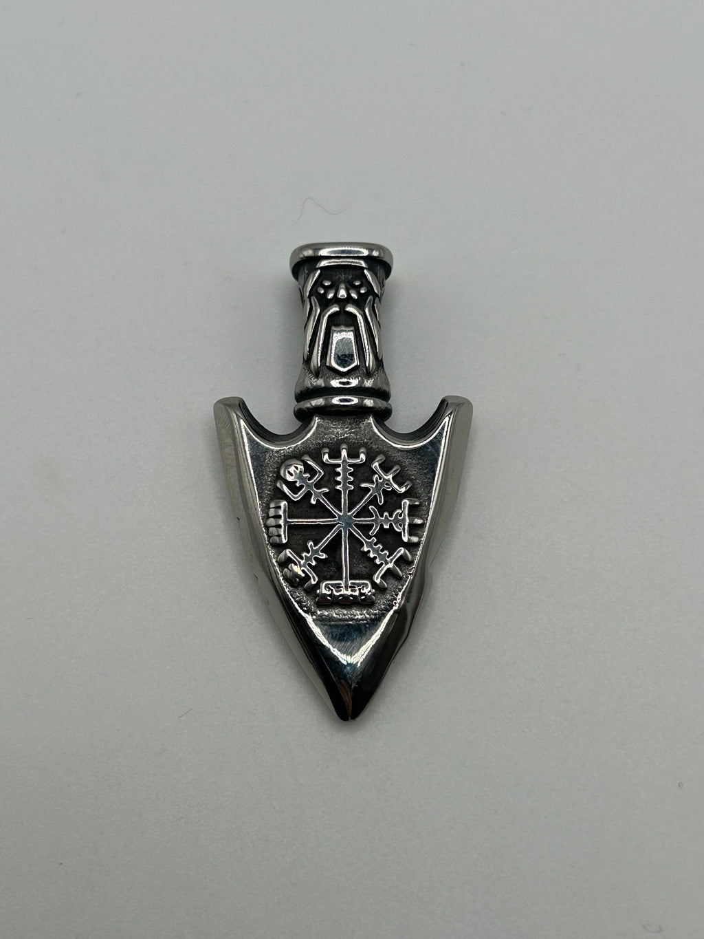 316L Stainless Steel Valknut Pendant - Relic Series