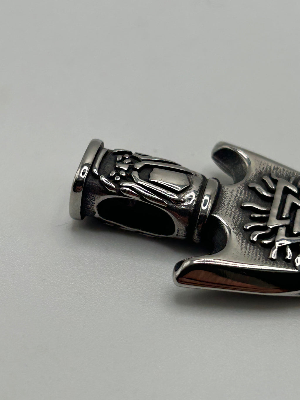 316L Stainless Steel Valknut Pendant - Relic Series