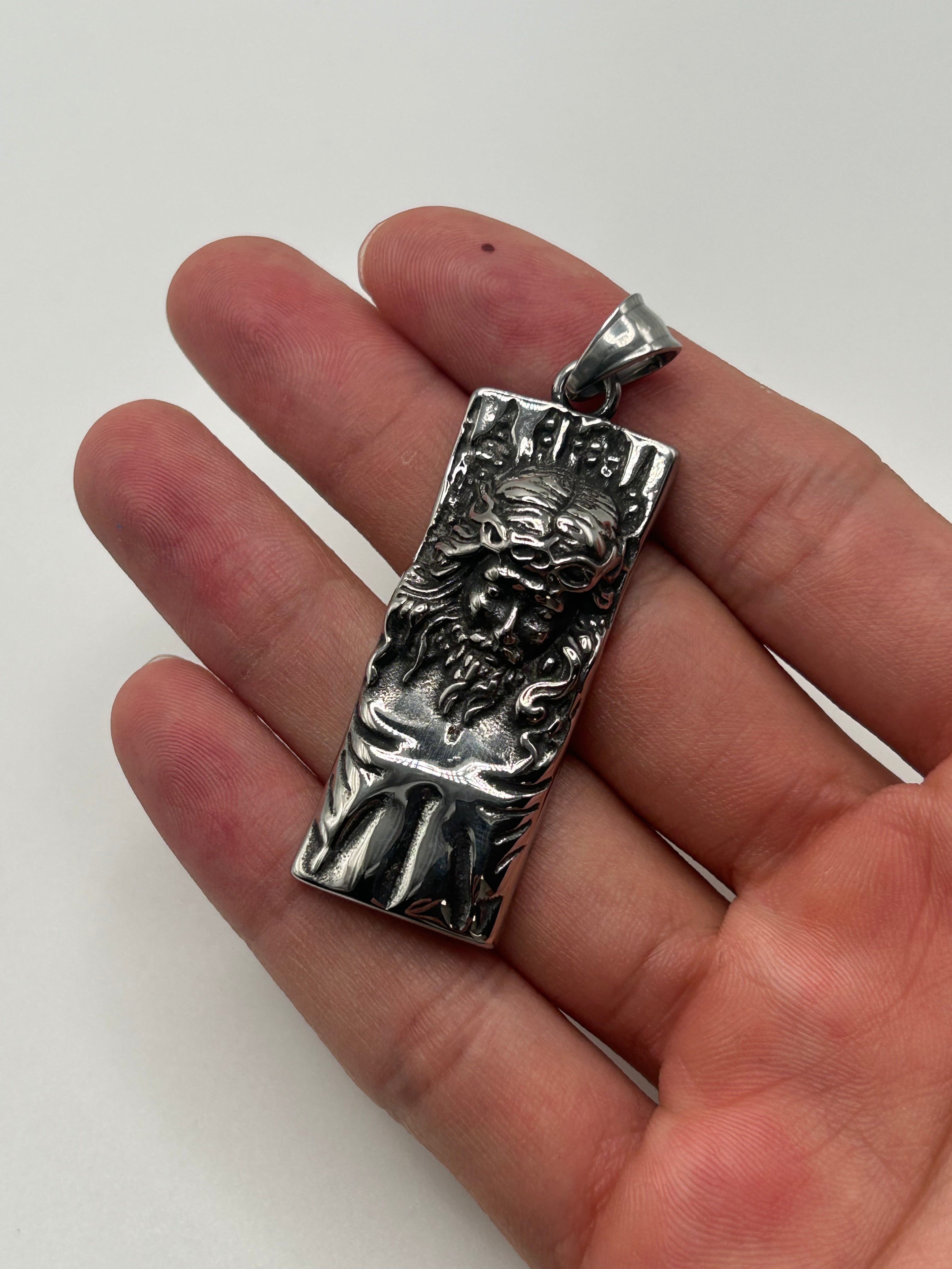 316L Stainless Steel Jesus Pendant - Relic Series